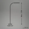 Lampadaire LED Lampe sur pied Lampe dimmable tactile blanc Voir les images du produit 5