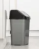3.09 Poubelle grise DUST BIN avec couvercle basculant - 16 Voir les images du produit 3