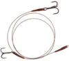 Quantum Mr Pike Bottom Rig Leader 60cm 13,6kg 2 Drillinge - Produktbild-Vorschau 1