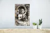 MuchoWow® Poster Buddha - Silber - Meditation 20x30 cm - Produktbild-Vorschau 5