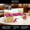 Veertea White Tea & Rose 100 saszetek Podgląd zdjęcia produktu 5