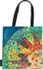 Gaudi's Sun (Gaudi's Mosaics) Canvas Bag Voir les images du produit 2
