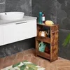Relaxdays Regał wnękowy, 3 półki, wąski regał wnękowy do Podgląd zdjęcia produktu 3