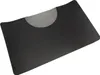 A black floor mat with a gray curved insert. Náhled obrázku produktu