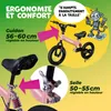 RENNMEISTER® Draisienne pour enfants Rose Guidon selle Voir les images du produit 4