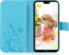 Handytasche für Huawei P20 Lite Blumen Flip Cover Buchhülle Produktbild-Vorschau 5