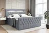 ALTDECOR Boxspringbett mit LED-Beleuchtung Matratze (20 cm Produktbild-Vorschau 1