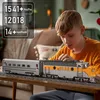 Stavebnica dieselovej lokomotívy s návesom, žeriavom, Náhľad obrázku produktu 5