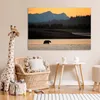 MuchoWow® Poster Wald - Bär - Himmel 120x80 cm - Bilder Produktbild-Vorschau 7