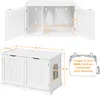 Yaheetech Katzentoilette , Katzenschrank mit großem Produktbild-Vorschau 10