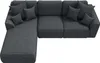 99rooms Gusto Ecksofa Cordstoff POSO Graphit Links mit Produktbild-Vorschau 10