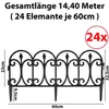 Beeteinfassung Beetumrandung Rasenkante Gartenpalisade Produktbild-Vorschau 2