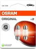 OSRAM ORIGINAL SV8.5-8 12 V/10 W 31 mm (2er Blister) Voir les images du produit 1