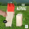 Ocean 5 Kubb Deluxe 30x7x7 cm rote Krone - Wurfspiel Produktbild-Vorschau 4