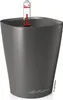 LECHUZA-Pflanzgefäß Mini-DELTINI Premium Anthrazit Metallic Produktbild-Vorschau 1