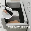 HOMCOM, pohovka pro 2 osoby, čalouněná sedačka s úložným Náhled obrázku produktu 4