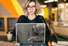 MuchoWow® Laptop Aufkleber Sticker Cover Katze auf dem Sofa Produktbild-Vorschau 5