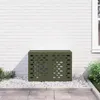 vidaXL Osłona klimatyzacji oliwkowozielona 90 x 40 x 60 cm Podgląd zdjęcia produktu 4