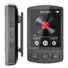 A digital MP3 player with a clip, shown from the side and front. Produktbild-Vorschau