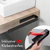 Bürstenking Handtuchhalter ohne Bohren – 39 cm – Produktbild-Vorschau 4