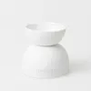 Räder Design Kerzenhalter Formsprache Lichtblick Weiß (9cm) Produktbild-Vorschau 3