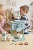 ECOTOYS TL645001 Dřevěný kávovar pro děti, barista set, 8 Náhled obrázku produktu 4