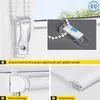 Verdunkelungsrollo Fenster ohne Bohren 85x100cm weiß Produktbild-Vorschau 4