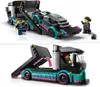 LEGO City Autotransporter mit Rennwagen, LKW-Spielzeug mit Produktbild-Vorschau 4