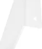 A close-up view of a white shelf bracket. Produktbild-Vorschau