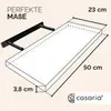 CASARIA 2x Étagères Murales Flottantes 50 cm Chêne MDF Voir les images du produit 2