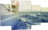 Bild auf Leinwand - Leinwandbild - 4 Teile - Yacht Produktbild-Vorschau 1