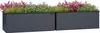 Zelsius Hochbeet für Garten, 200 x 100 x 77 cm | Anthrazit Produktbild-Vorschau 2