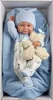Llorens 73807 NEW BORN CHLAPČEK - realistická bábika Náhľad obrázku produktu 6