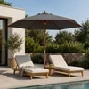 Linder Exclusiv Parasol de jardin avec structure en bois Voir les images du produit 5