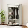 Stoffschrank mit 6 Regalebenen, Kleiderschrank Vliesstoff, Produktbild-Vorschau 1