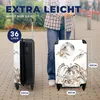 MuchoWow® Koffer Handgepäck Trolley Rollkoffer Kleine Produktbild-Vorschau 5