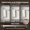 LED Badezimmerspiegel 70x90 cm mit schwarzem Produktbild-Vorschau 7