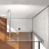 Aica Walk in dusche 120x200cm 10mm NANO ESG-Glas Duschwand Produktbild-Vorschau 3