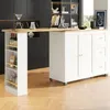 OKWISH Tables de Bar Extensibles - Table Pivotante 360° Voir les images du produit 1