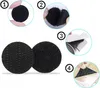 Zelfklevende klittenbandpunten, 6 cm, wit, set met lijm Productafbeelding-voorbeeld 2