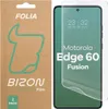 A product package for a screen protector and a smartphone with the screen protector applied. Produktbild-Vorschau