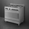 Smeg Master BG91X2 cucina Elettrico Gas Acciaio Anteprima dell’immagine prodotto 2
