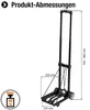Meister 8985730 Wózek Transportowy, Czarny, 23,5 x 8 x 44,5 Podgląd zdjęcia produktu 2