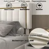 CDGlobal letto imbottito 160x200cm con rete a doghe, letto Anteprima dell’immagine prodotto 5
