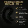Widmann Federboa Schwarz 180cm Show Qualität Kostüm Produktbild-Vorschau 6