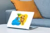 MuchoWow® Laptop Aufkleber Sticker Cover Affe - Strand - Produktbild-Vorschau 4