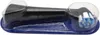 A black Oral-B iO electric toothbrush head in its clear plastic packaging. Produktbild-Vorschau