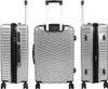 Hartschalen-Koffer Großer Reisekoffer Meran 76 cm Silber Produktbild-Vorschau 4