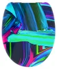 SCHÜTTE WC Sitz NEON PAINT, Duroplast Toilettendeckel mit Produktbild-Vorschau 2
