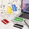6 Stück Gepäckanhänger aus Aluminium, 7,7 x 4 cm, Produktbild-Vorschau 5